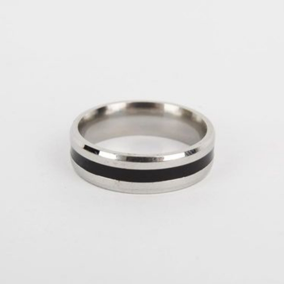 Men's Titanium Steel Ring Size 10 - Picture 2 of 5